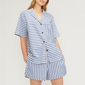 NWT Everlane Cotton Poplin Matching Set